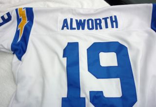   Chargers Mitchell Ness NFL 19 Alworth Jersey Size 56 Authentic