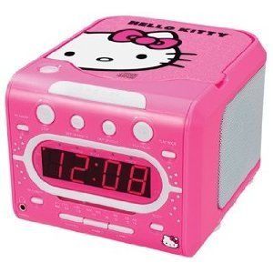   Am FM Stereo Alarm Clock Radio with Top Loading CD Player