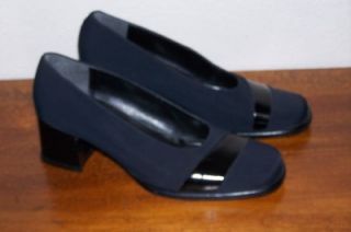 Altra Marea Altramarea Italian Pumps Sz 7 37 Heels Shoes Black Womens 