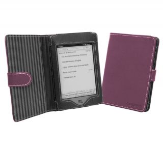 Cover Up  Kindle Touch Wi Fi 3G Book Style Case Purple