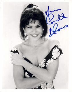 Maria Conchita Alonso Signed Younger Busty Super Smile