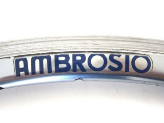 Ambrosio Futura Rim 18 Holes Fast Clincher Flat RARE TQB Vintage for 