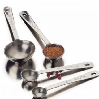 amco basic ingredients measuring spoons new