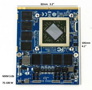 AMD Radeon Mobility HD6970M Blackcombxt 2GB DDR5 MXM 3 0B VGA Module 