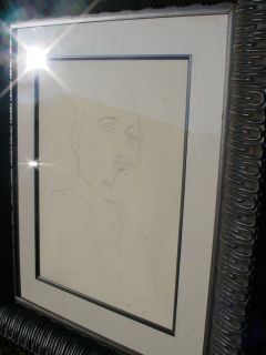 Amedeo Modigliani Portrait of Guillaume Appollinaire Lithograph in 