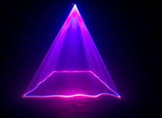 American DJ Ruby Royal Red/Blue/Magenta DMX Laser Lighting Effect