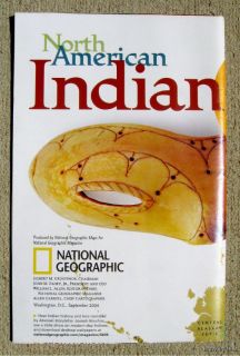   Geographic Map September 2004 North American Indian Cultures