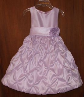 NWT Cinderella American Princess Lavender Flocked Easter Pageant Girls 