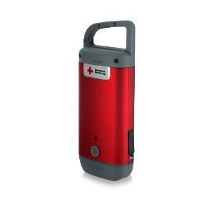 New American Red Cross Cell Phone Charger with Hand Crank LED 