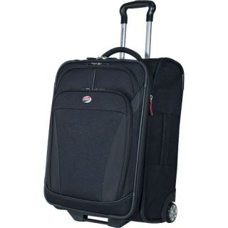 American Tourister Black 21 Upright iLite Dlx Suitcase