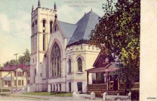 FIRST METHODIST EPISCOPAL CHURCH ALTON, IL 1913