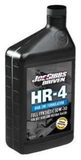 HR4 Joe Gibbs Racing Synthetic Hot Rod Oil 10W30 1 Quart