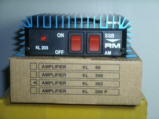 Linear Amplifier Burner HF CB Radio RM KL 203