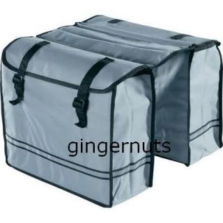 Bicycle Cycle Panniers Tin Bike Bags Large Double Sided