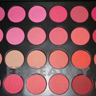 28 Full Colors Makeup Pro Blush Blusher Powder Palette Set Cosmetic 