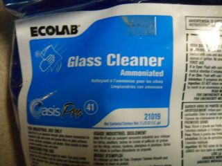    concentrated full strength cleaning chemicals ammonia glass cleaner