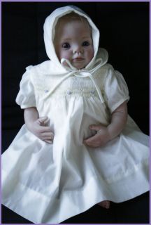 Reborn Baby Doll Annabelle 18 inch Preemie Dumplin by Donna RuBert 