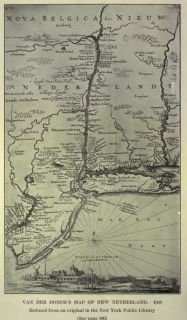Here is an map of the area of New Amsterdam from one of the 