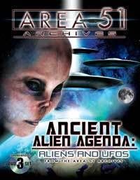 Ancient Alien Agenda Aliens and Ufos from The Area 51 Archives 3 DVD 