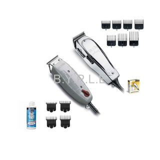 Andis Improved Master Clipper T Outliner Trimmer Attachment Combs Oil 