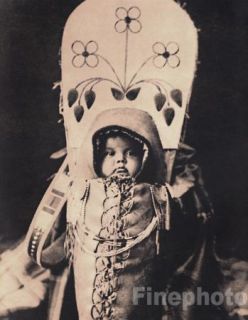 1900 72 Native American Indian Baby Art Edward Curtis