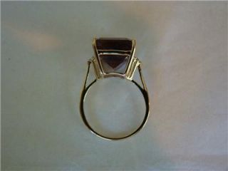 10k yg awesome anahi ametrine diamond ring size 7