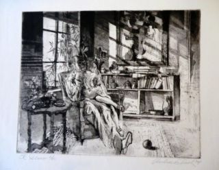 Andrew Rush Signed and Numbered Etching
