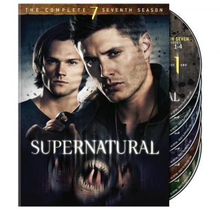 Supernatural The Complete Seventh Season 7 DVD 2012 6 Disc Set