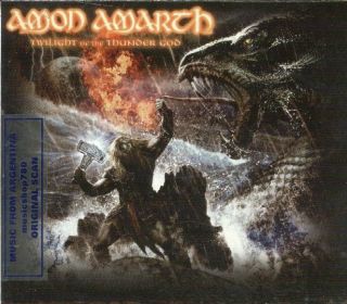 CD DVD Set Amon Amarth Twilight of The Thunder God