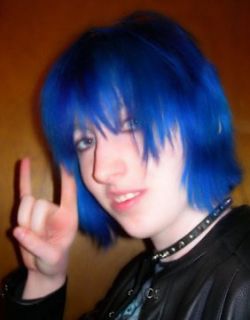 Manic Panic Amplified Shocking Blue Hair Dye Punk Gothic