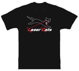 Laser Cats SNL Andy Samberg Funny T Shirt Black