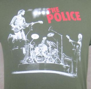   2008 T Shirt Large Sting Stewart Copeland Andy Summers Cities
