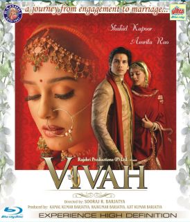 Vivah Sahid Kapoor Amrita Rao Bollywood Movie Region Free Bluray