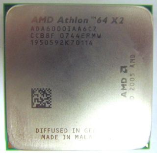 AMD Athlon 64 x2 ADX6000IAA6CZ 6000+ 3.0GHz AM2 Untested Processors