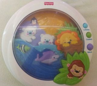 Fisher Price Animal Precious Planet Melodies and Motion Crib Toy Music 