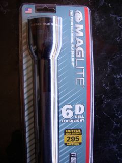Maglite ® 6 Cell 6d Flashlight Maglight 6 D Black S6D016