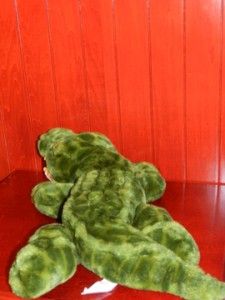 This is a hard to find 2000 Animal Alley plush alligator This item is 
