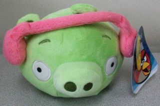 ANGRY BIRDS WINTER HAT PLUSH PIG LIMITED EDITION NEW WITH TAGS