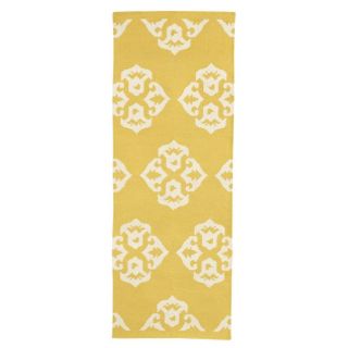 WEST ELM ANDALUSIA DHURRIE RUNNER RUG HORIZON/IVORY, 2.5 X 7L