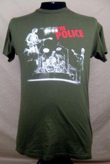   2008 T Shirt Large Sting Stewart Copeland Andy Summers Cities