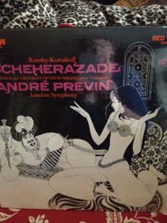    RIMSY KORSAKOFF SCHEHERAZADE Andre Previn London 1968 Record Album