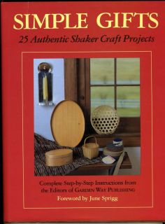 Authentic Shaker Craft Projects Simple Gifts 0882665812