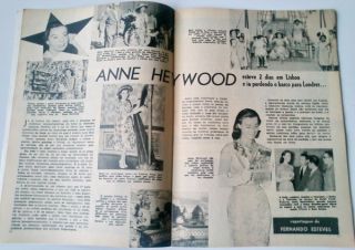    Plateia 1958 Lana Turner Jayne Mansfield Debra Paget Anne Heywood