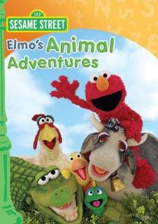 Sesame Street Elmos Animal Adventures DVD New 891264001465