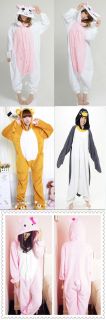 KIGURUMI Pajamas Pikachu Giraffe Cosplay Anime Costume Halloween Merry 