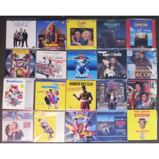 Huge Laserdisc Movie Lot 20 Unique Titles Comedy