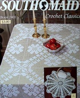 Crochet Classics Doilies, Tablecloths, Place Mats