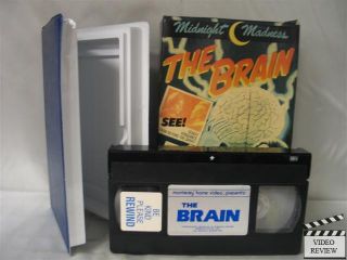 The Brain VHS Anne Heywood Peter Van Eyck