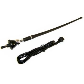 Universal Black 16 Replacement Car Antenna w Cable