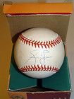 Andruw Jones Signed Autographed Baseball With Plaque & Display BOXED 